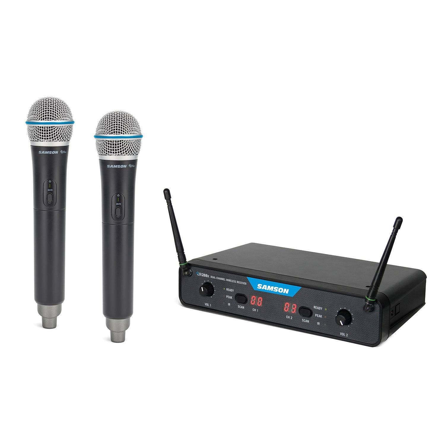 Amazon.com: SAMSON Concert 288x Handheld Dual-Channel Wireless